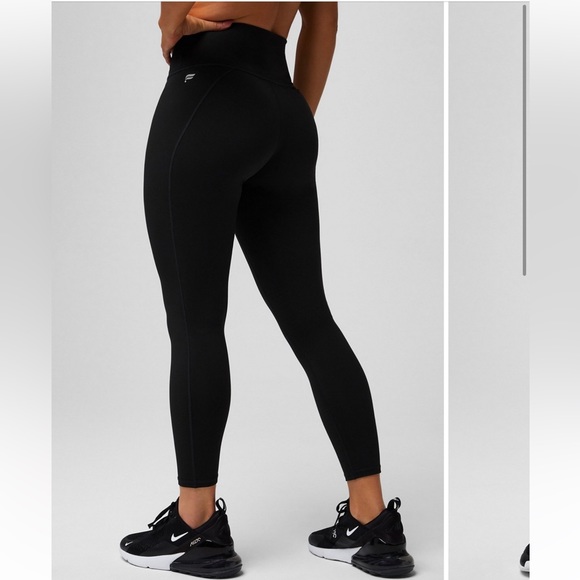 Fabletics Pants - Fabletics Black Define PowerHold High-Waisted 7/8 Legging
